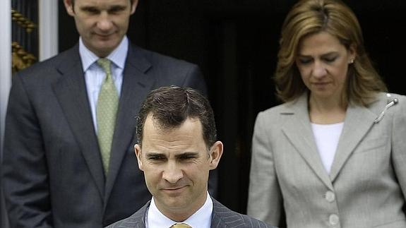 La Casa Real deja en manos de la infanta la renuncia a la sucesión