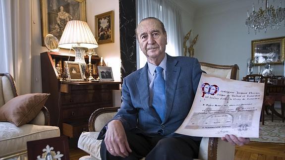 Fallece a los 94 años Pedro Pérez del Molino Pombo