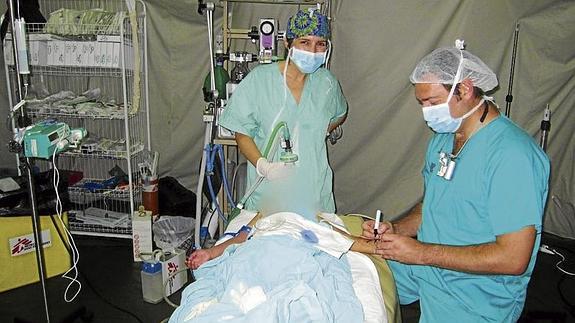 "Estremece ver las heridas de la guerra en los niños de Gaza"