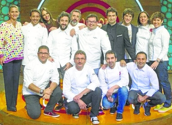 Óscar Calleja, de Annua, participa en el programa Másterchef junior