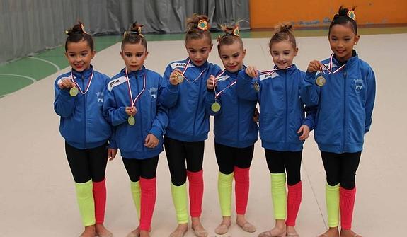 Potes reúne a las mejores gimnastas