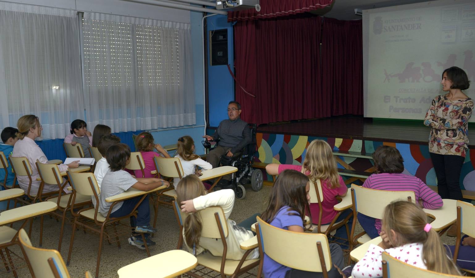 500 alumnos de Primaria participan en la última edición del ciclo de charlas sobre discapacidad