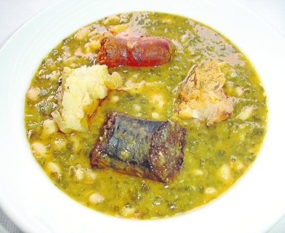 Cocido montañés y carnes de la matanza