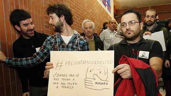 Los nueve imputados por el escrache a Diego: "Nada de eso ocurrió y lo vamos a demostrar"