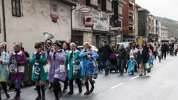 Unquera festejó su carnaval