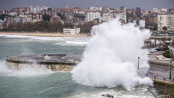 Cantabria será la región más dañada por la subida del mar debido al cambio climático