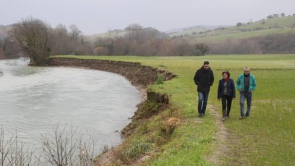 El alcalde pide la mediación del presidente para solucionar las inundaciones de la vega de Molleda