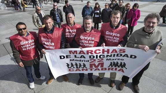 Greyco se suma a la Marcha de la Dignidad, de Torrelavega a San Felices