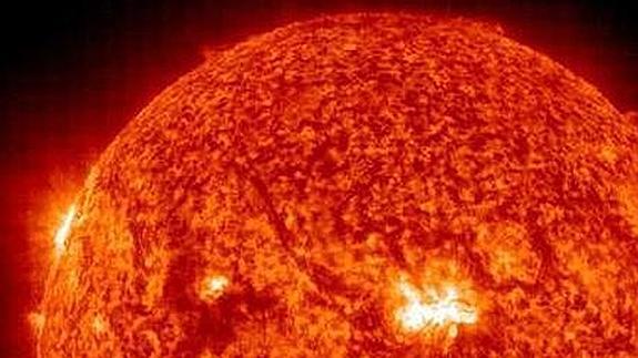 El Sol emite una llamarada gigante