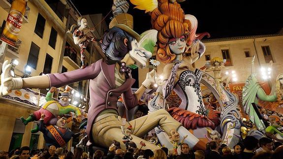 La 'Pantomima' ganadora de las fallas