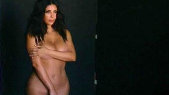 Kim, otra vez en cueros