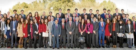 Alumnos del Máster de Banca visitan la Ciudad Grupo Santander