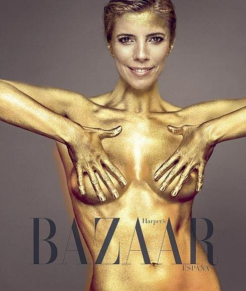 El desnudo dorado de Maribel Verdú