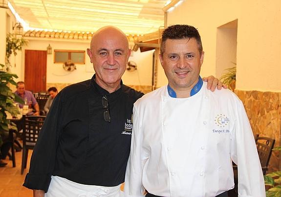 Los arroces de Antonio Solá y Kike Pérez en el Chiqui