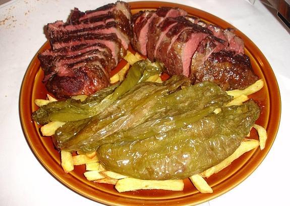 Gran carne y selectos vinos