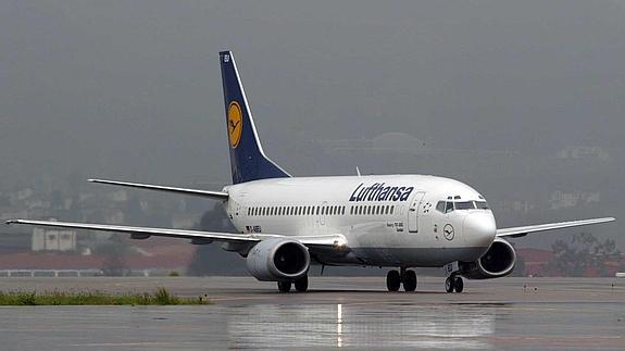 Un avión de Lufthansa que salió de Loiu corrió riesgo de estrellarse