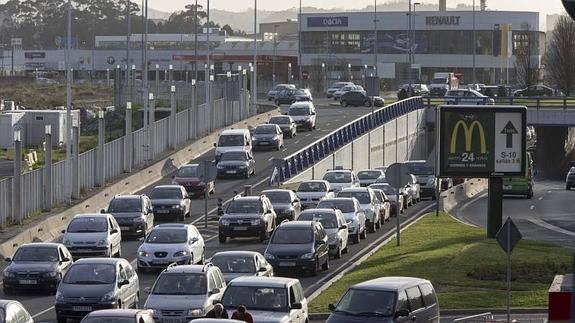 Comienzan los 'santos' atascos