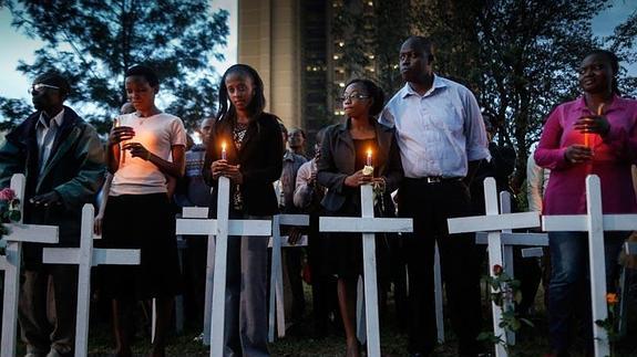 Vigilia por los 148 muertos en la Universidad de Garissa