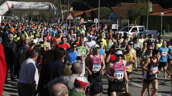 Boucetta y Boulaid se imponen en la I Media Maratón de Riotuerto