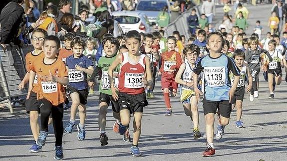 Las carreras son cosas de niños