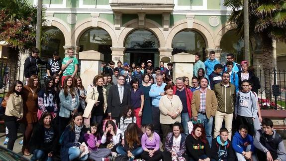 Intercambio cultural de alumnos de secundaria