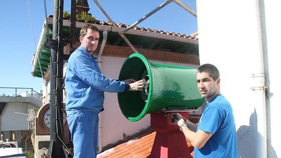 La sirena del puerto recupera su sonido