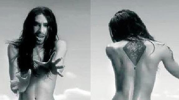 Conchita se lo quita todo y promociona así su primer disco