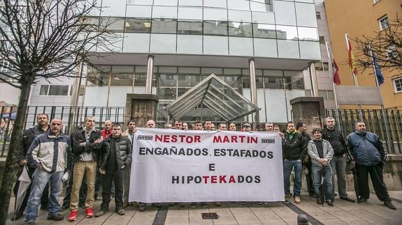 Los gestores y el comité de Nestor Martin acuerdan un nuevo ERE de un mes