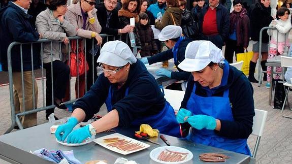 La feria de la anchoa, en "femenino y plural"