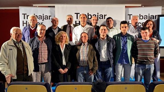 Diego presentó la candidatura del PP en Villacarriedo