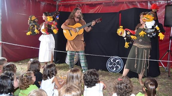 Las Guerras Cántabras se meten en un guiñol