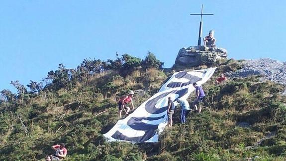 "Pelotazo ecológico" en el monte Dobra