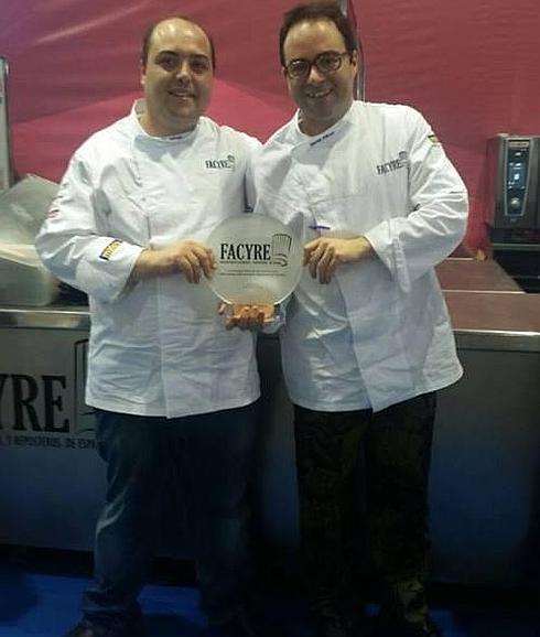 Dos cocineros cántabros, subcampeones en Valladolid