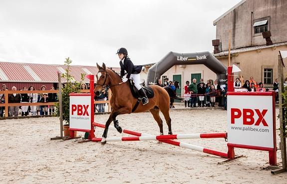 Davinia Portilla gana una prueba de la Liga Cántabra de Saltos