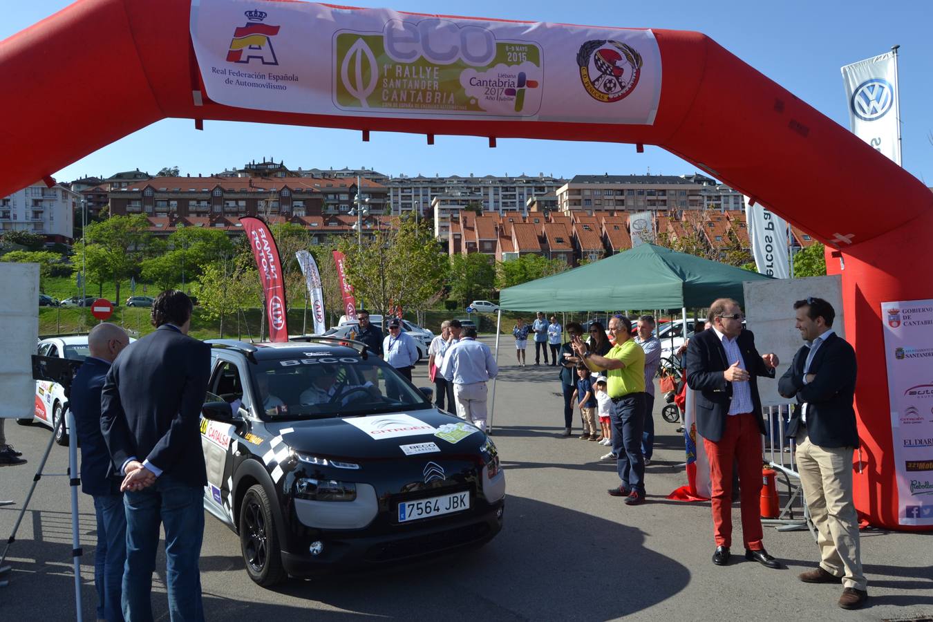 Sánchez y Lavín, primeros líderes del I Eco-Rally Santander-Cantabria