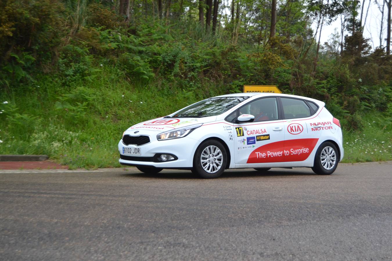 Conde se lleva el primer Eco-Rally