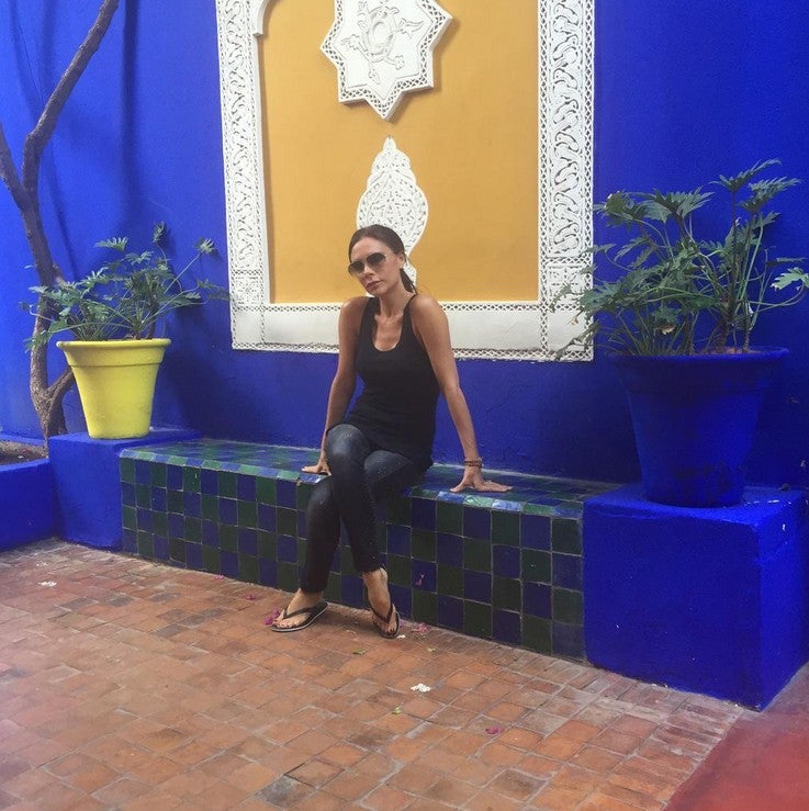 Victoria Beckham volcada en sus hijos