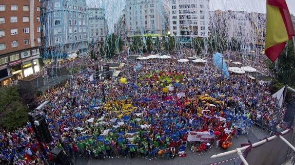 Las fiestas de Santiago se inician el dia 17 de julio