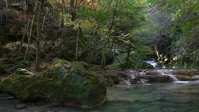 De Santander al río turquesa