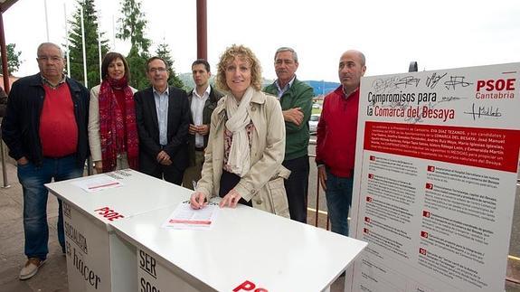 El PSOE se compromete a reindustrializar la comarca del Besaya