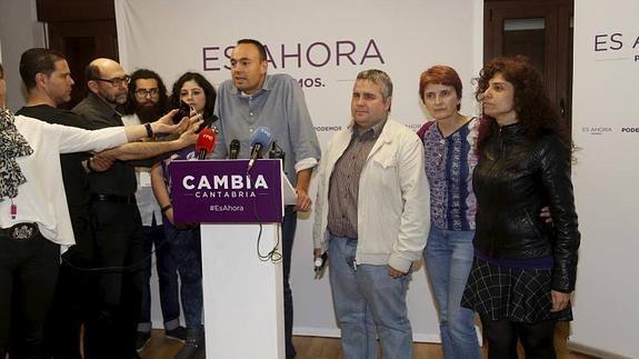 Podemos no quiere, a priori, estar en el próximo Gobierno cántabro