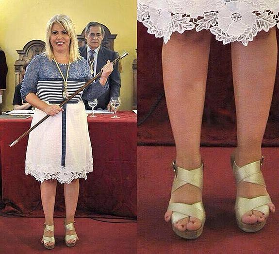 Los 'dedos retrovisor' de la nueva alcaldesa de Jerez