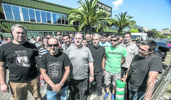 Los trabajadores de Nestor Martin piden apoyo al nuevo Gobierno