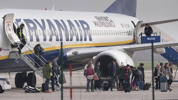 Ryanair mejora todos sus resultados en el aeropuerto Seve Ballesteros