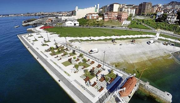 Un nuevo parque al borde del mar