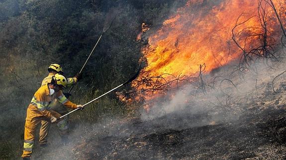 Cantabria está en alerta máxima por riesgo extremo de incendios forestales