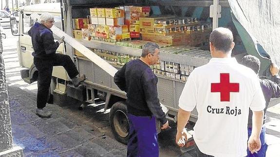 El programa de ayuda alimentaria reparte en Cantabria un millón de kilos