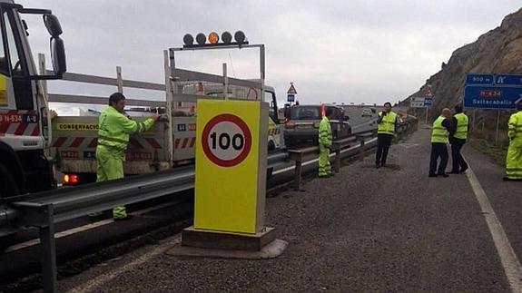 La DGT retira el radar de Saltacaballo de forma temporal tras su sabotaje