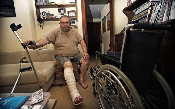 "Cuando me di cuenta, ya estaba en el suelo con la cabeza llena de golpes"