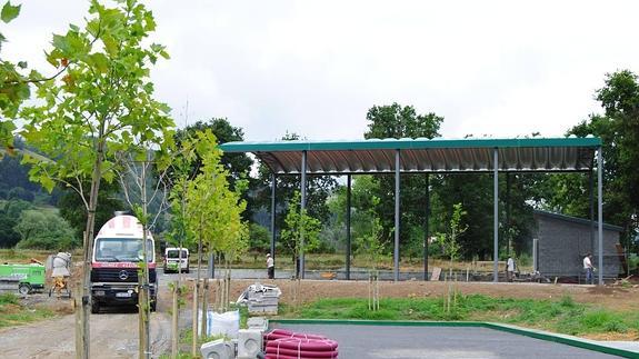 Las nuevas instalaciones deportivas estarán concluidas a mediados de agosto